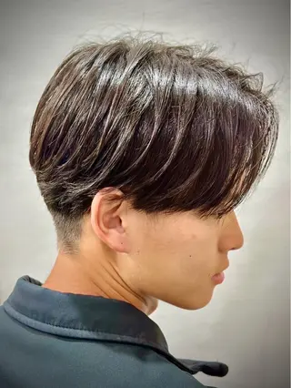ミディアム 山村 翔馬のヘアスタイル