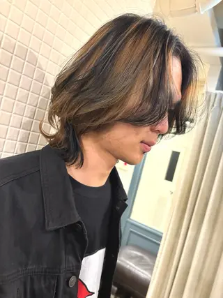 カラー メンズ s. kahoのヘアスタイル