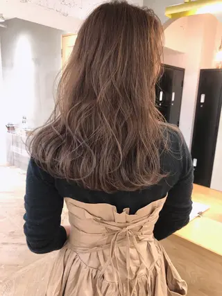 ロング 透明感/レイヤー🎀 春カラー/エリコ🌈のヘアスタイル