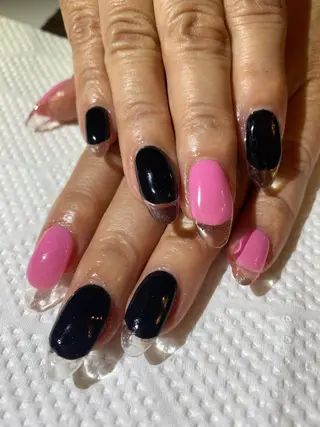 ロング shandy nailのネイルデザイン