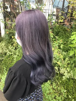 ロング 下條 真のヘアスタイル