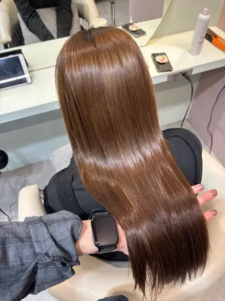 セミロング カラー 大宮/髪質改善/艶感 カラー🫧堀米 直生のヘアスタイル