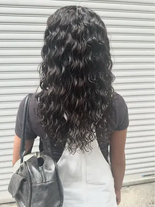 ミディアム パーマ ✳️ウルフ/メンズ/ スパイラルパーマ✳️のヘアスタイル