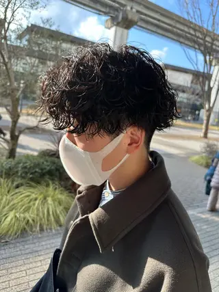 メンズ センター南　髪質改善 大引　優のヘアスタイル