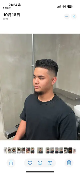 ショート メンズモデル 限定/ズケラン　アイのヘアスタイル