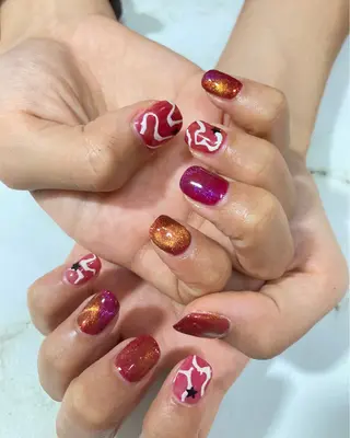 ネイル MonFavori 坂田のネイルデザイン