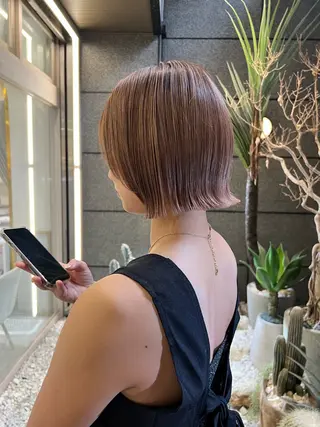 ミディアム 酸性ストレート人気 No,1/カスミ🩰のヘアスタイル