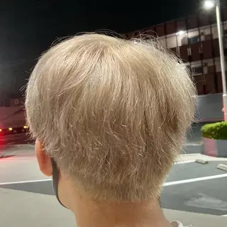 ショート カラー メンズ ゲンキ /ウルフカットのヘアスタイル