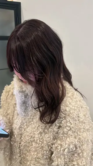 セミロング 可愛いstyling おしえます♡🌸冬桜のヘアスタイル