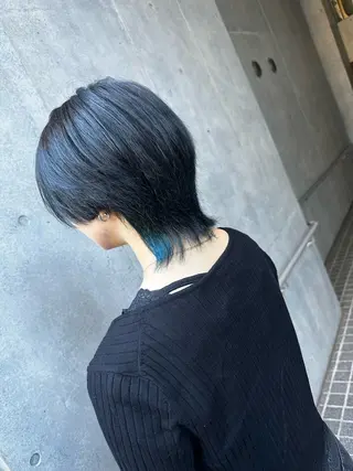 ショート カラー メンズ デザインカラー🎨 下北沢 / 磯部のヘアスタイル