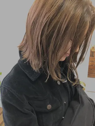 ミディアム カラー 小木曽智美 /ボブ/ショートのヘアスタイル