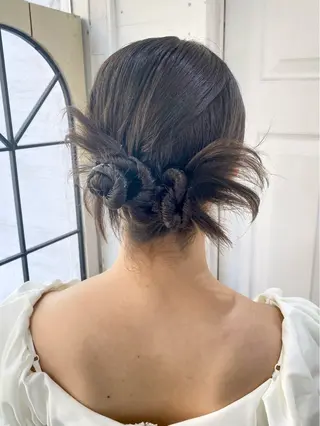 ヘアアレンジ uros.中目黒 moekaのヘアスタイル