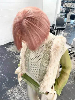 ミディアム カラー パーマ ヘアアレンジ メンズ キッズ ネイル マツエク・マツパ アイブロウ ブリーチ　ハイトーン 特化🌈フジタハルキのヘアスタイル