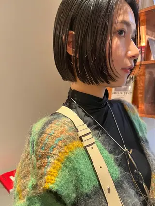 ショート カラー 砂原 ひよりのヘアスタイル