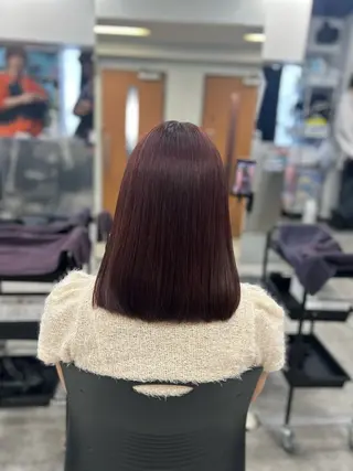 カラー 透明感ベージュ🤎 ナチュラルレイヤーのヘアスタイル