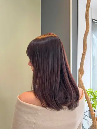 セミロング かわの ひとしのヘアスタイル