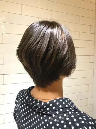 ショート カラー ヘアアレンジ レイヤー×ヘッドスパ *保田遥*のヘアスタイル