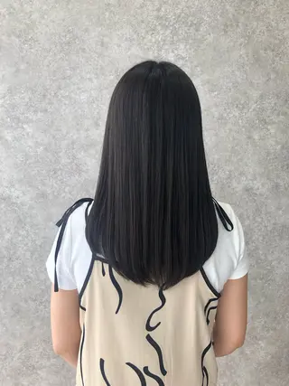 ロング 飛田 由貴のヘアスタイル