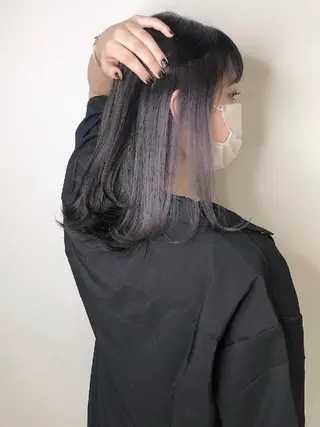 ミディアム カラー siesta by amble luxeのヘアスタイル