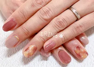 ネイル tRING* しいの木台のネイルデザイン