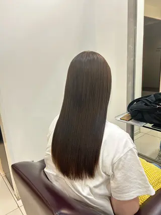 ロング 齋藤 真帆のヘアスタイル