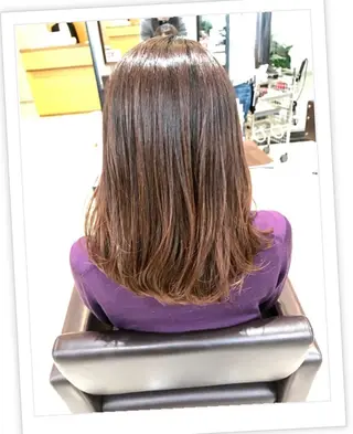 ロング カラー パーマ ヘアアレンジ メンズ キッズ ネイル マツエク・マツパ EnBlesS西宮 マンツーマン神道有基のヘアスタイル