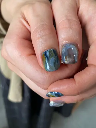 ショート 神戸ネイル/摂津本山 yinのネイルデザイン