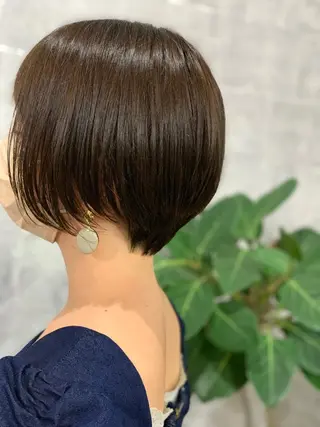 ショート メンズスタイル バレイヤージュ　齋藤のヘアスタイル
