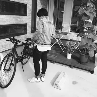 メンズ MAKEーUP WARMのヘアスタイル