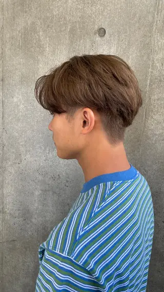 ショート メンズ もりたみかこ 美容師お休み中のヘアスタイル