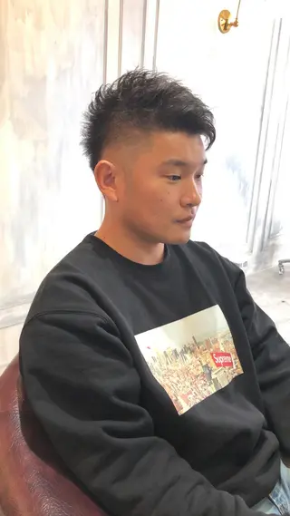 メンズ 水谷 俊一のヘアスタイル