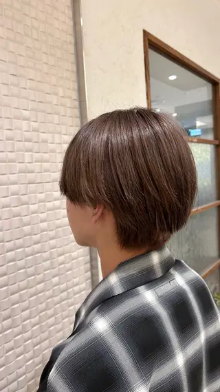 ショート カラー メンズ 艶カラー/ よしみ🥣のヘアスタイル