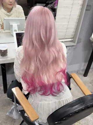 ロング カラー ハイトーン/ブリーチ MAYURI🌺横浜のヘアスタイル