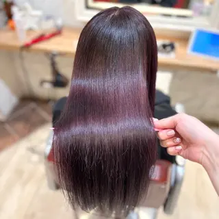 ロング カラー 韓国レイヤー 暖色カラー/さくらのヘアスタイル