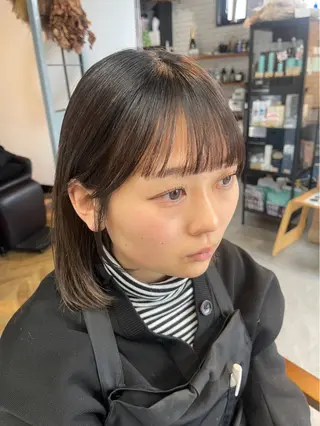 ｼﾉｻﾞｷ ｷﾅのヘアスタイル