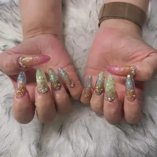 ロング mao .のネイルデザイン