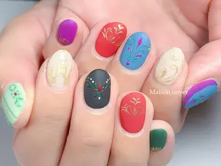 ネイル Maison noyerのネイルデザイン