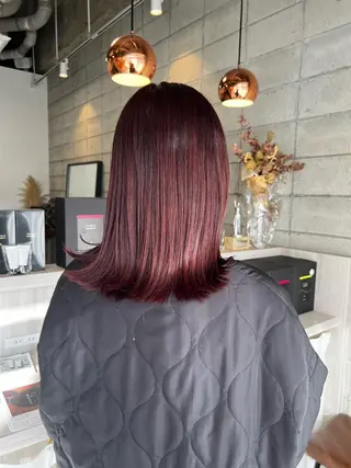 カラー 椎葉 みはるのヘアスタイル