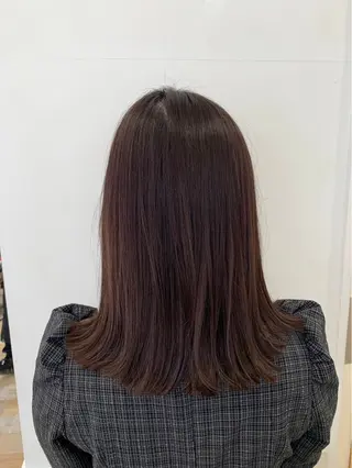 ミディアム 韓国ヘア ‎⟡.·KANA🐥のヘアスタイル
