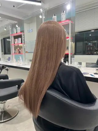 ロング 透明感ベージュ 🎀Sayaka🎀のヘアスタイル