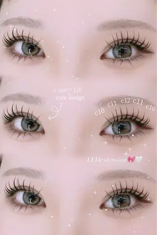 マツエク・マツパ daisy 🍒正田 凜のマツエク・マツパデザイン