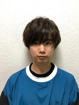 パーマ メンズ 及川 祐輔のヘアスタイル