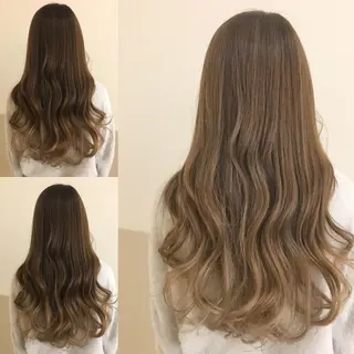 ロング カラー 中村 侑弘のヘアスタイル