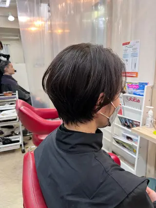 ショート カラー ショート専門 笠井翔太のヘアスタイル