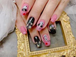 ネイル マジック ミラーのネイルデザイン