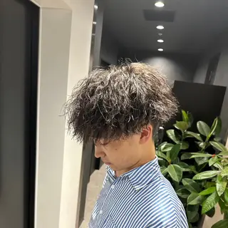 パーマ 🔥フェザーパーマ 特化🔥勇斗のヘアスタイル