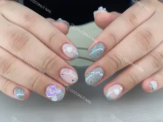 ネイル 神田 ココナッツのネイルデザイン