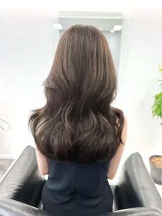 ミディアム カラー 韓国ヘア 店長NEGIのヘアスタイル