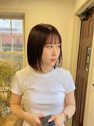 ショート 表参道/髪質改善/ 髪質改善カラー/遠藤のヘアスタイル