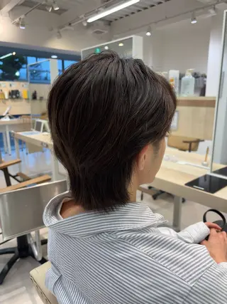 パーマ メンズ ニュアンスパーマ/ フェザー/マッシュのヘアスタイル